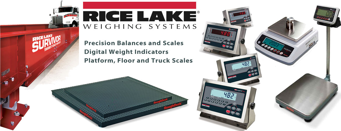 Philippines Distributor for Rice Lake Weighing Systems USA - Precision Balances and Scales, Digital Weight Indicators, Platform, Florr and Truck Scales.